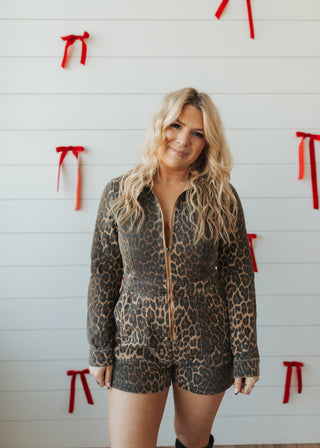 Wild Thang Long Sleeve Romper