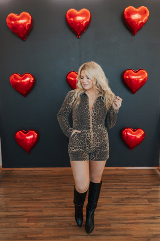 Wild Thang Long Sleeve Romper