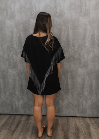 Party In The Back Tee Dress