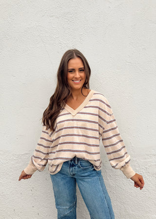 Ansley Stripe Top