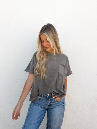 Harrison Tee - Charcoal