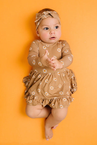 Little Daisy Bodysuit Bamboo Dress