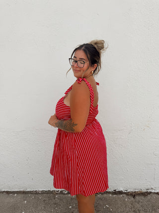 Penny Pin Stripe Dress