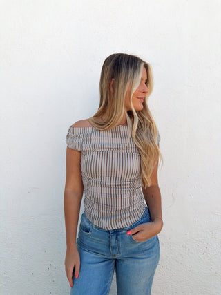 Clara Stripe Top