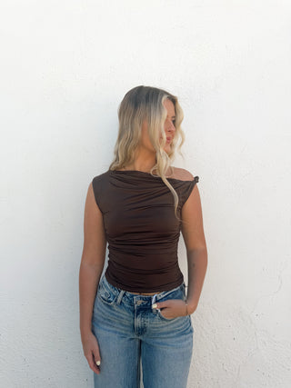 Karter Top - Chocolate