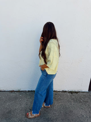 Capri Top - Yellow