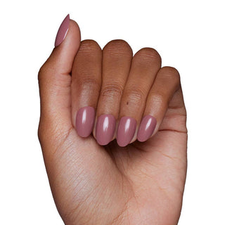 Fall Mauve Press-On Nails | Fall Solids | Short Oval