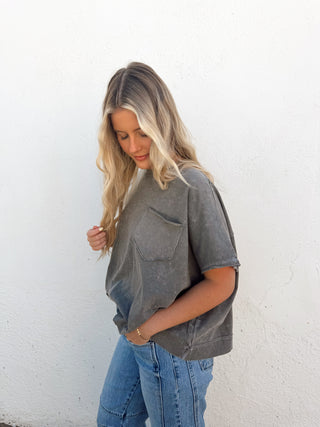 Harrison Tee - Charcoal