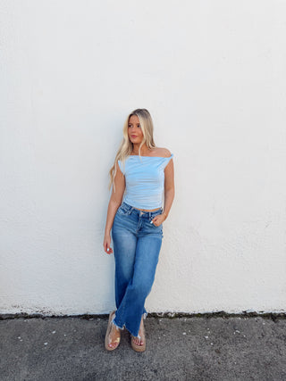 Karter Top - Ice Blue