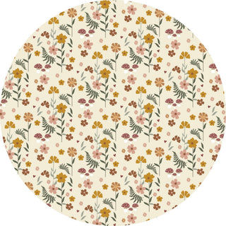 Toadstool Garden Bamboo Convertible Footie Romper