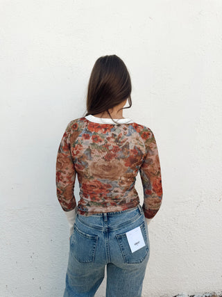 Marie Mesh Top