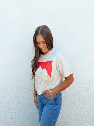 Bone Western Tee