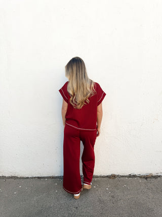 Sofia Set - Burgundy