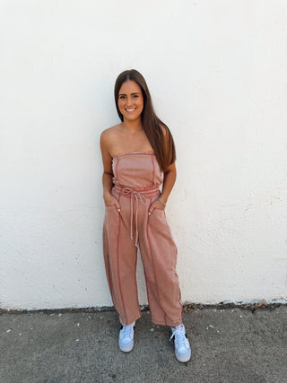 Cloud Barrel Jumper - Washed Brick