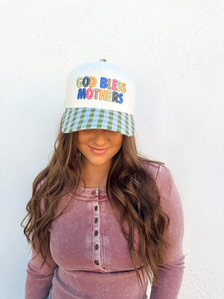 God Bless Mother's Trucker Hat