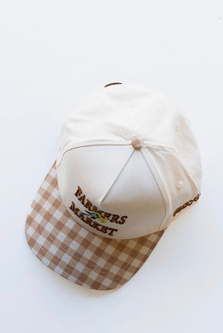 Gingham Farmers Market Trucker
