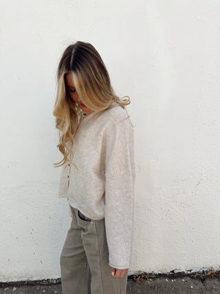 Piper Cardigan Sweater - Cream