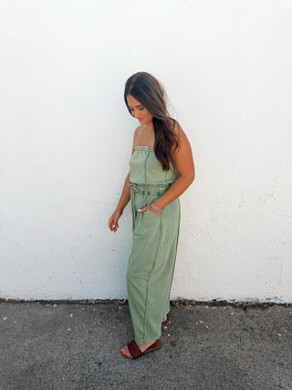 Cloud Barrel Jumper - Olive