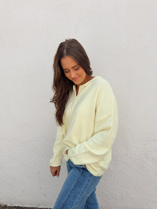 Camden Sweater - Yellow