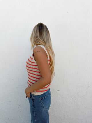 Hayes Top - Coral
