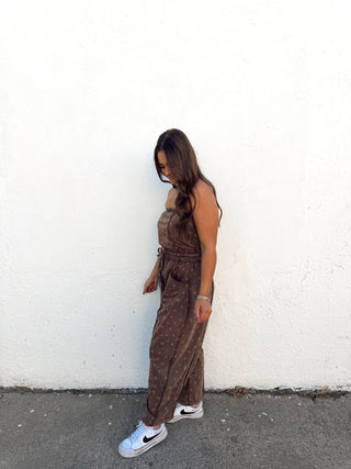 Cloud Barrel Jumper - Brown Floral