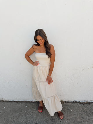 Brooke Dress - Cream