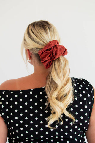 Cabernet Jumbo Scrunchie