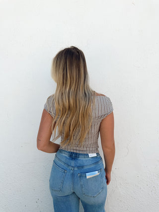 Clara Stripe Top