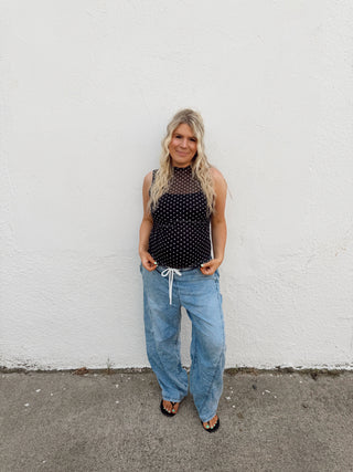 Sophia Mesh Top