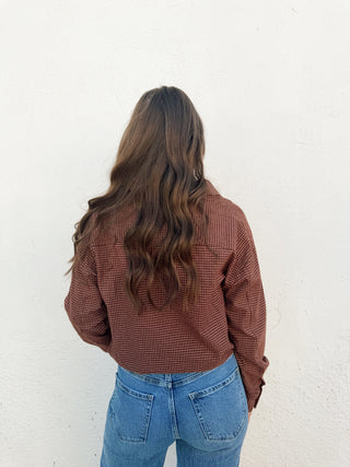 Rustic Plaid Top
