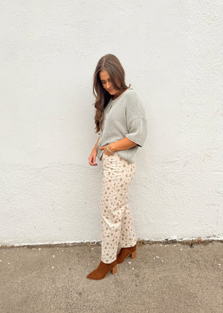 Paxton Floral Jeans