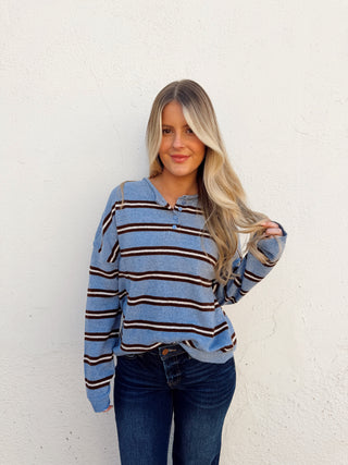 Brittyn Sweater - Blue