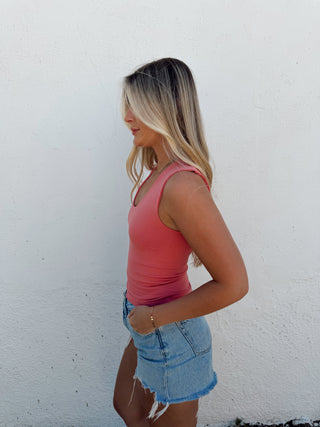 Lucy Tank- Light Cherry