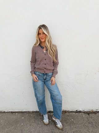 Tess Sweater - Burgundy
