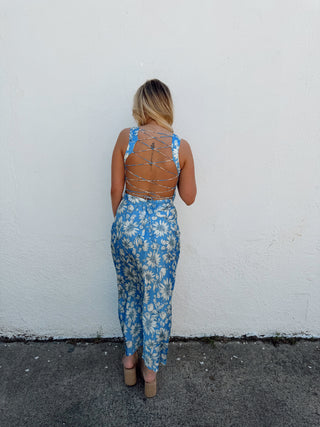 Eleanor Dress - Blue