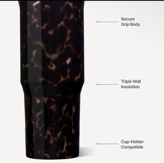 Mocha Tortoise HydroJug 32oz Sport Water Bottle