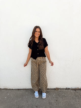 Reese Leopard Pants