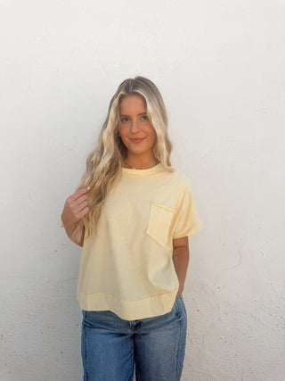 Harrison Tee - Yellow