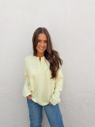 Camden Sweater - Yellow