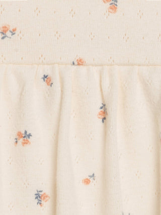 Soleil Pointelle Bodysuit Dress - Maris Floral / Ivory + Sea
