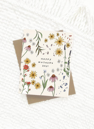 Wildflower Mother's Day Card