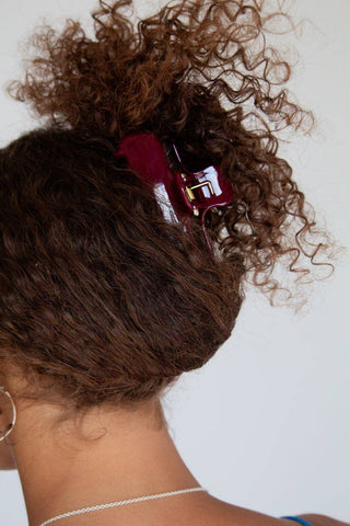 Resin Rectangle Claw Clip