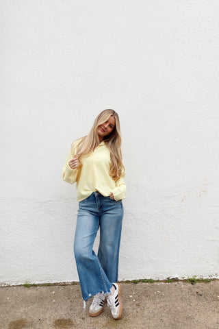 Piper Cardigan Sweater - Yellow
