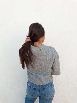 Brandi Mid Sleeve Sweater