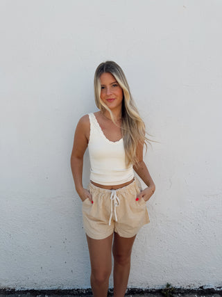 Faye Shorts - Yellow