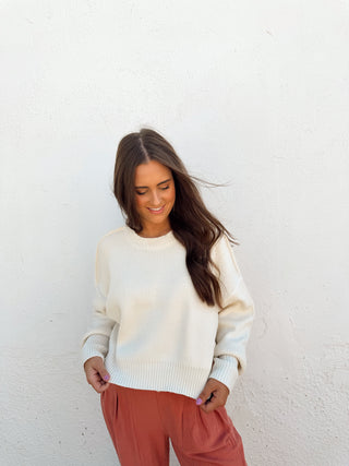 Aria Sweater - Cream