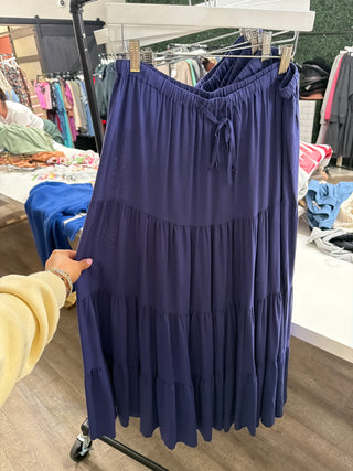 Caroline Skirt - Indigo