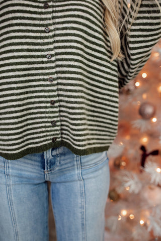 Piper Cardigan Sweater - Green