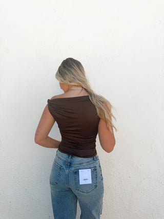 Karter Top - Chocolate
