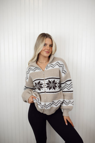 Winter Zip Up Jacket